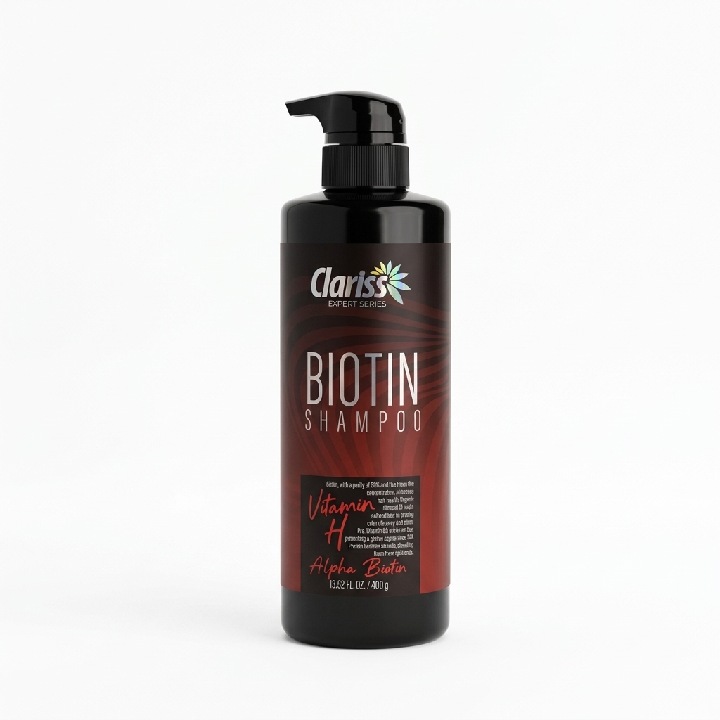Clariss Biotin Shampoo Vitamin H Alpha Biotin 400 gm